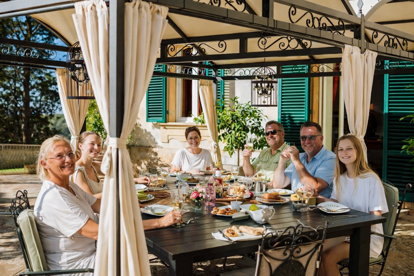 Private dining experience at Villa Vianci